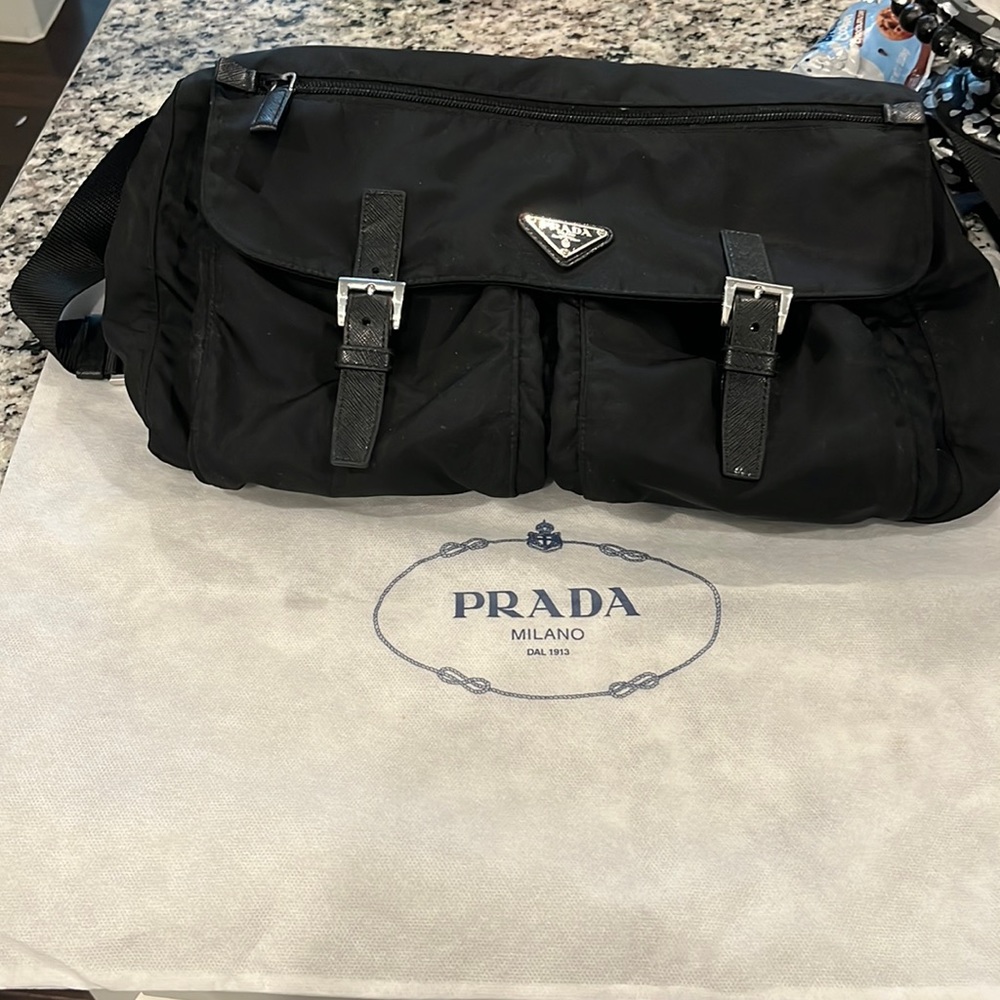 Prada messenger bag